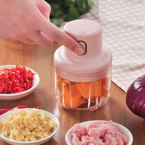 Rechargeable Electric Mini Food Chopper (250 ML)