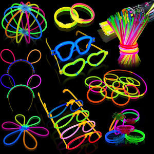 Fun & Interactive Glowing Sticks For Kids ( 158 Pcs )
