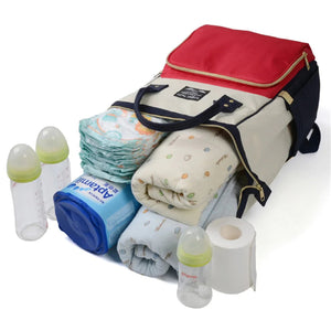 LARGE CAPACITY MUMMY MATERNITY NAPPY DIAPERS BAG-INFANT BABY TRAVEL BACKPACK
