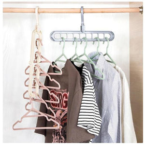 SPACE SAVER 9 IN 1 CLOSET HANGER (PACK OF 6)