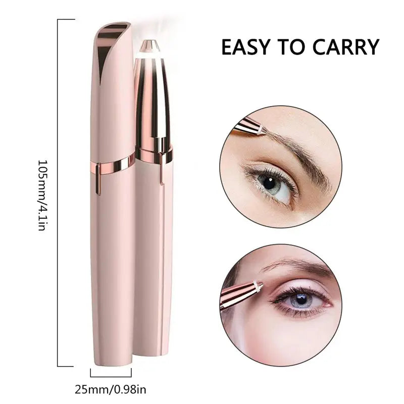 RECHARGEABLE FINISHING TOUCH PAINLESS EYEBROW HAIR REMOVER MACHINE