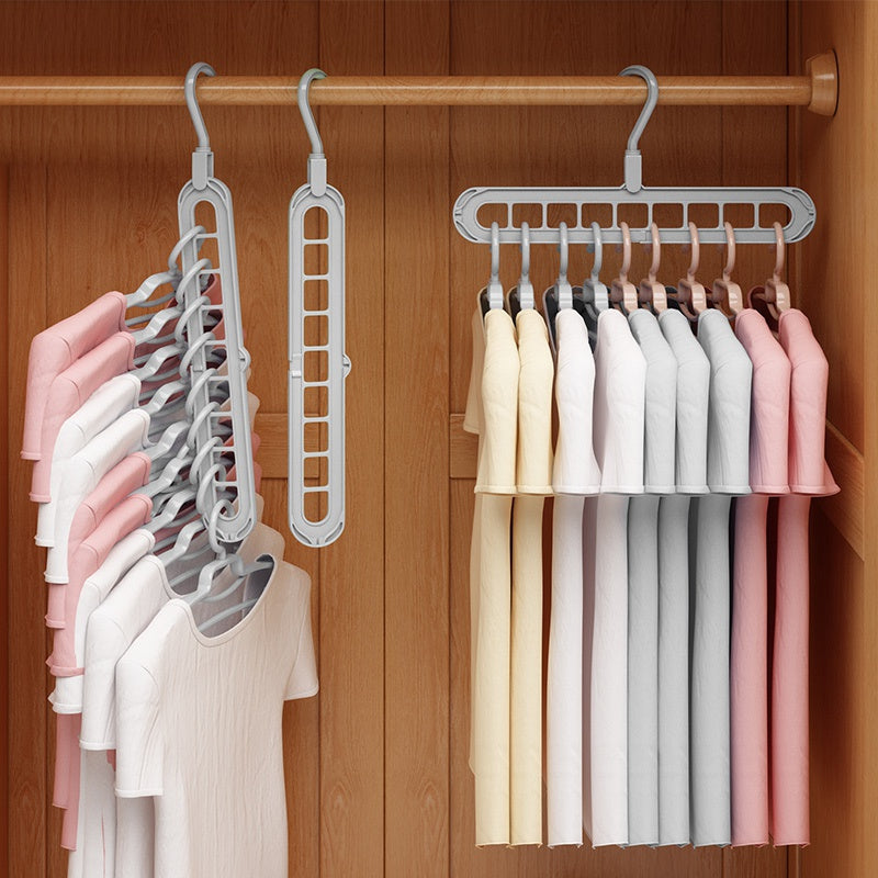 SPACE SAVER 9 IN 1 CLOSET HANGER (PACK OF 6)