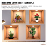 3D Wall Decor Stickers - Pack of 4