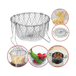 Multi-functional Stainless Steel Cooking Basket